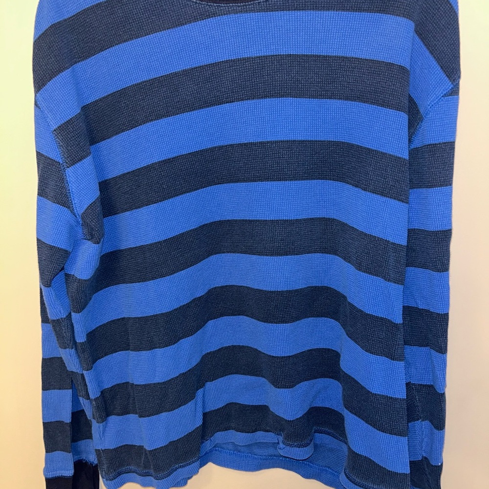 Old Navy Navy and Black Knit Top